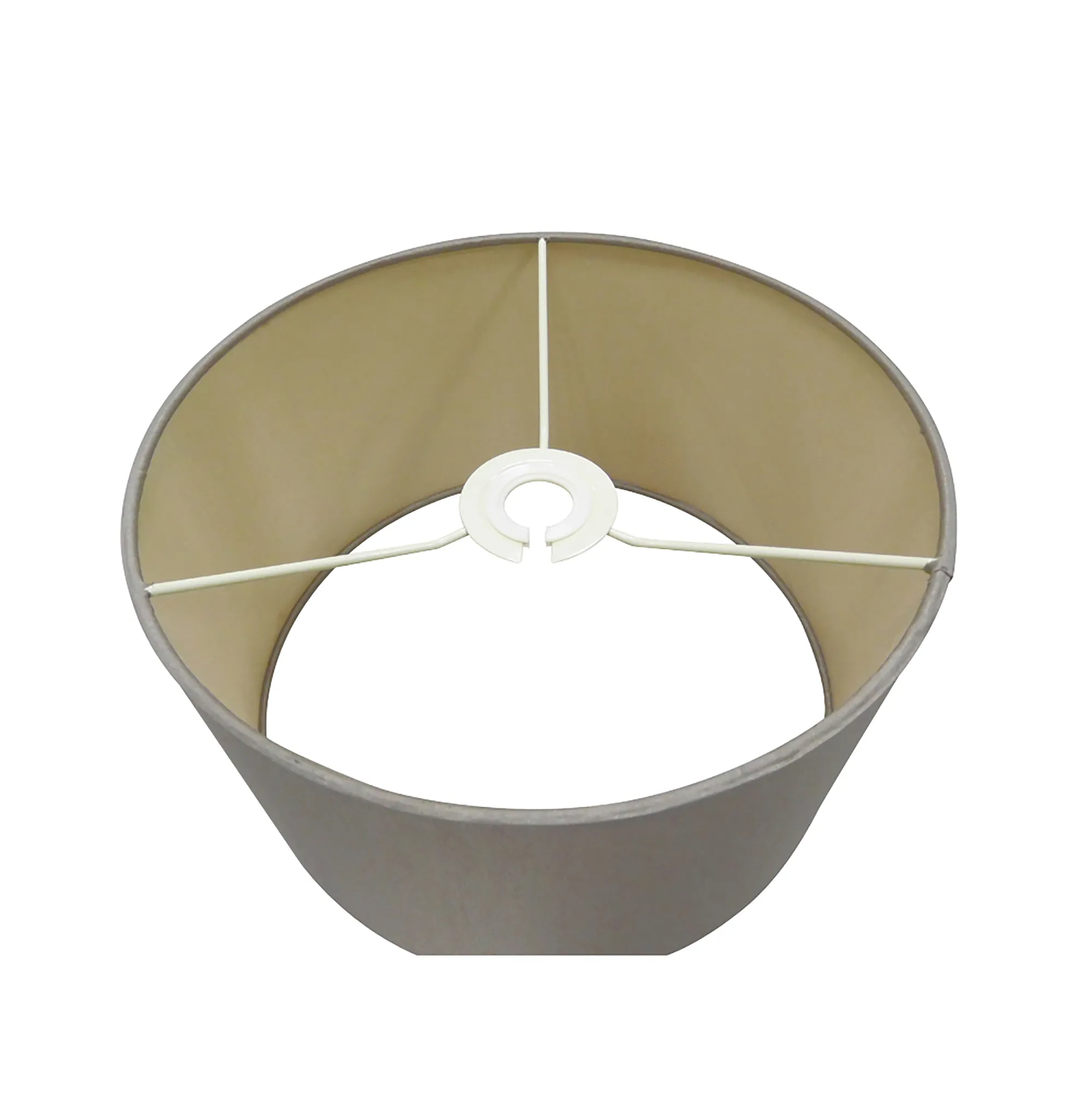 Baymont 30cm Flush 3 Light Taupe/Halo Gold, Frosted Diffuser DK0617  Deco Baymont WH TA